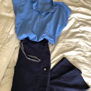 FIGS scrub top + pants